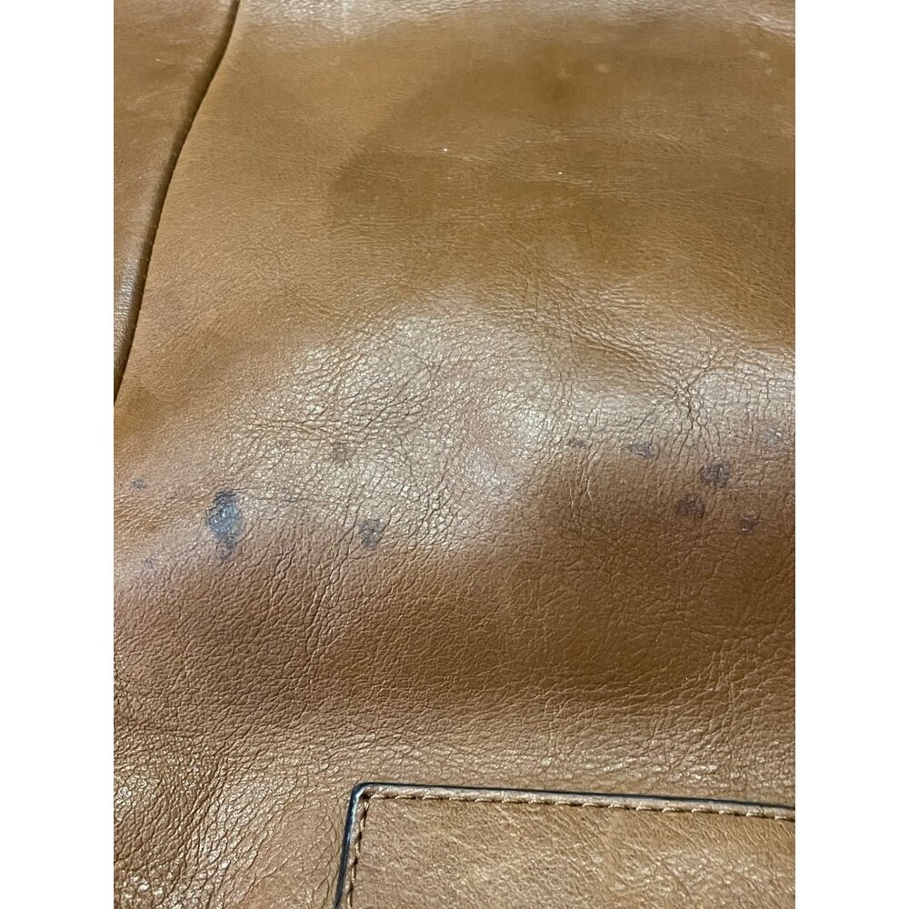 Coach Leather Backpack Brown Drawstring Flap Vintage Style Used - Picture 8 of 16
